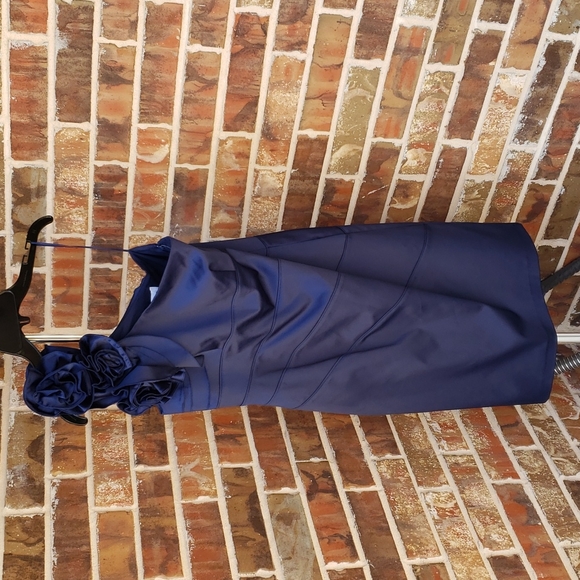 Jessica Simpson Dresses & Skirts - Jessica Simpson Navy Cocktail Dress